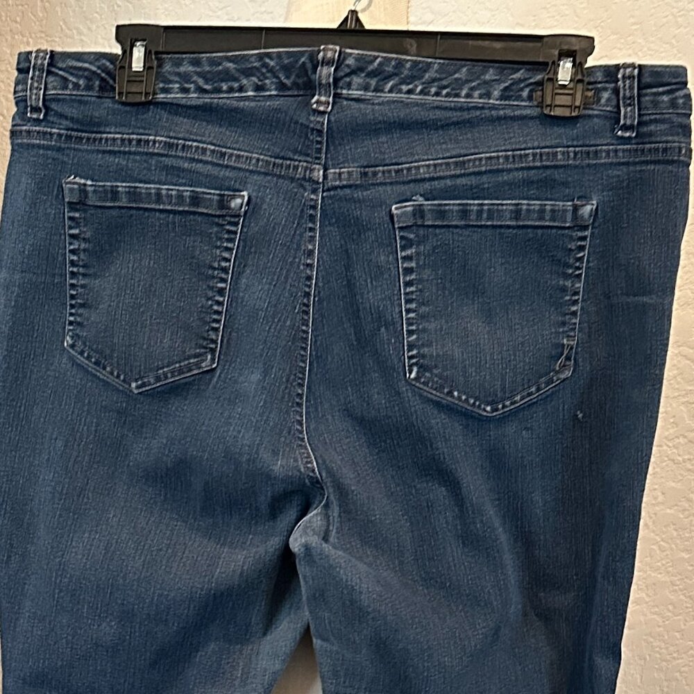 JONES NY Lexington Straight Leg Jeans 20W - Picture 3 of 7